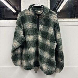 90s Vintage Women's Avalanche Wear Qzip Made In USA Size XL - Fits Men's M/L